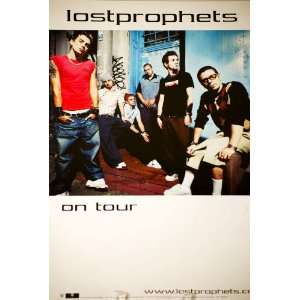    Vinyl Schnozza Ltd   Lost Prophets   On Tour Poster   Fake Sound 