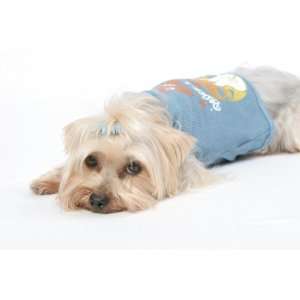   : BLUE  SMALL  PEACE TANK  K9 DUDS DOGGIE TANK TOP: Kitchen & Dining