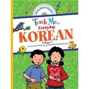  Teach Me Everyday Korean [Hardcover] Judy Mahoney Books