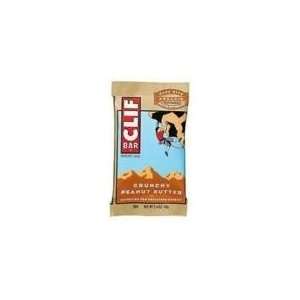  Clif Bar Energy Bar Crunchy Peanut Butter 12 Bars: Health 