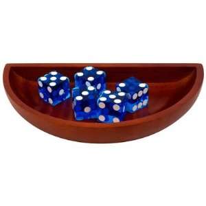  Craps Wooden Dice Boat in Blue: Sports & Outdoors