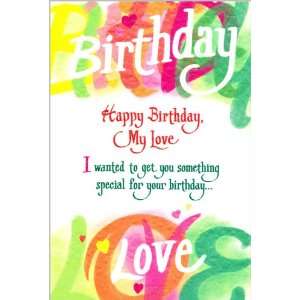   Birthday Greeting Card Happy Birthday My Love: Health & Personal Care