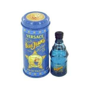  BLUE JEANS by VersaceMini EDT .25 oz for Men Beauty