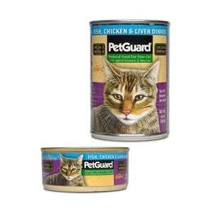  PetGuard Fish Chicken & Liver Dinner for Cats 12 14 oz 