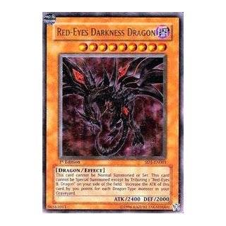 Yu Gi Oh!   Red Eyes Darkness Dragon   Structure Deck 1: Dragons Roar 