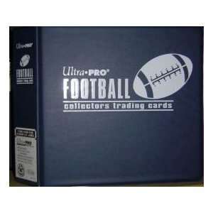  Ultra Pro Value Gift Pack One Blue Football D Ring Binder 