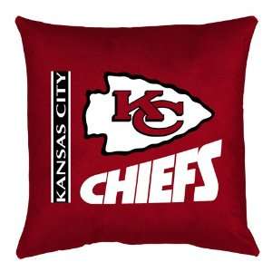  Kansas City Chiefs Locker Room Pillow by Sports Coverage 