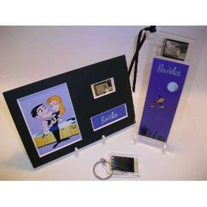 BEWITCHED 3 Piece Film Cell Collection Collectible Movie Memorabilia 