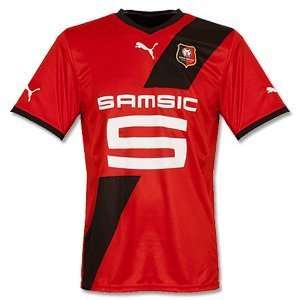  Rennes Home Football Shirt 2011 12