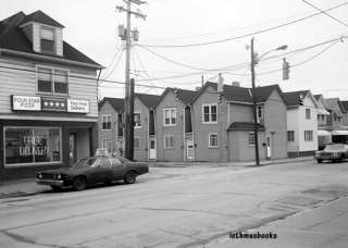 Tenth Street Rowhouses Charleroi Washington PA 1989  