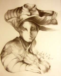 Orig. Abstract Face Zuniga Shapay Cuban Art Painting  