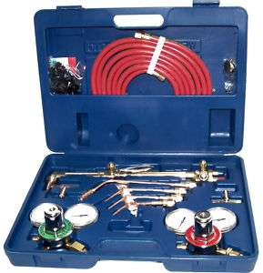 OXYGEN ACETYLENE WELDING TORCH KIT VICTOR COMPARTIBLE  