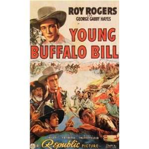  Young Buffalo Bill Movie Poster (11 x 17 Inches   28cm x 