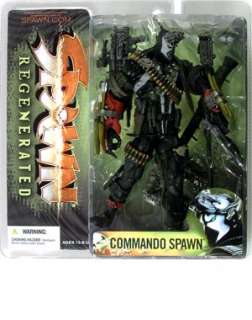 Spawn Series 28 Regenerated  Commando Spawn 2 Action Figure 