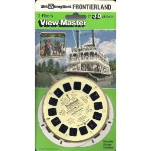  Walt Disney World Frontierland 3d View Master 3 Reel Set 