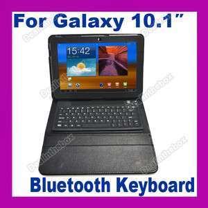   Keyboard Leather Case for Samsung Galaxy Tab 10.1 P7500 P7510 Tablet