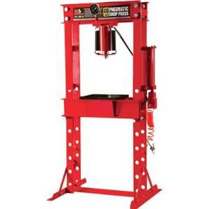   Big Red Hydraulic Shop Press with Gauge Dial   40 Ton, Model# T54001