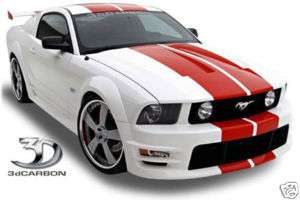 05 09 Ford Mustang GT 3dCarbon Boy Racer 10pc Body Kit  