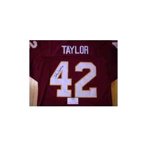   Taylor Autographed Jersey   Stitched Online COA 