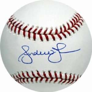  Autographed Andruw Jones Baseball