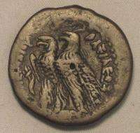 Egypt Ancient Coin Ptolemy VI 180 BC Zeus Ammon N2 009  