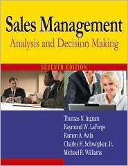 Sales Management: Analysis and Decision Making, (0765622599), Thomas N 