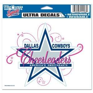  Dallas Cowboys Cheerleaders logo Ultra decals 5 x 6 