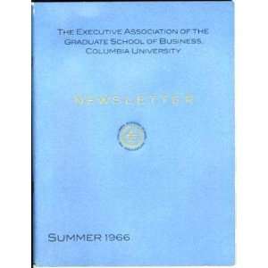   University Grad School Newsletter Summer 1966: Everything Else