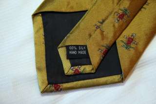 NEW Pi Kappa Alpha Silk Classic Gold Tie  