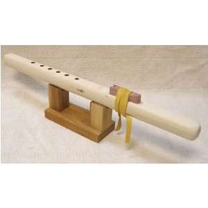  Windpony Key of A Unfinished Poplar 6 Hole Flute Musical 