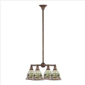  Nulco Vintage Configurable Four Light Pendant