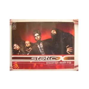   Poster Wisconsin Death Trip Band Shot Static X 