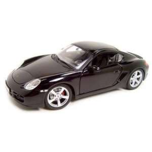  2006 Porsche Cayman S Black 1:18 Diecast Model Maisto 