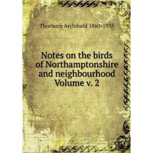   and neighbourhood Volume v. 2 Thorburn Archibald 1860 1935 Books