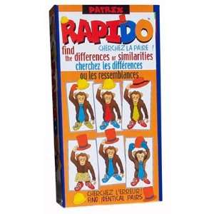   Rapido Card Game   Find the Differences or Similarities Toys & Games