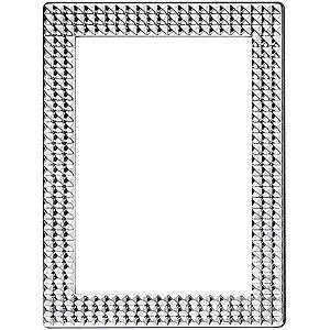  Our Argento Pyramid Field polished silverplate frame   5x7 