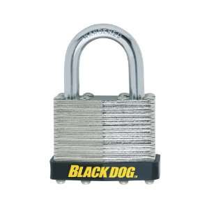  Black Dog 55110 Laminated Padlock Keyed Alike, 1 11/16 