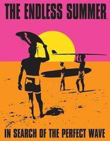 ENDLESS SUMMER Surfing Movie Poster Tin Sign  