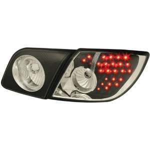  Redlines Black LED Tail Lights for Mazda 3 04 06 5DR Automotive