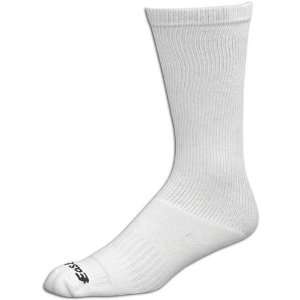  Crew Sock 6 Pack ( sz. L, White )  Sports 