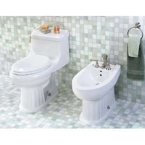   One Piece Elongated Chair Height Toilet 6119.130.13