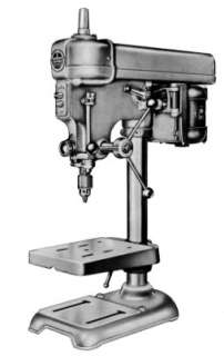   Turner Bench and Floor 1300 Series 15 Inch Drill Press Parts Manual