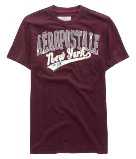 Aeropostale mens New York embroidered t shirt  