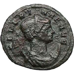  SEVERINA wife of AURELIAN 275AD Rare Ancient Roman Coin 