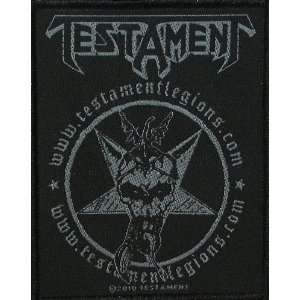 Testament Legions Heavy Metal Music Band Woven Patch 