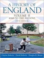 History of England, Volume II 1688 to the Present, (0136028624 