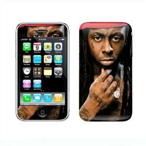  Lil Wayne Vinyl Skin Protector for Iphone3: Cell Phones 