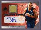 SHANNON BROWN LAKERS 2007 08 SP JERSEY AUTO #03/30 
