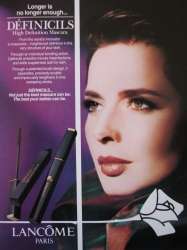 young ISABELLA Rossellini clippings Lancome ads RARE  