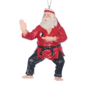  Karate Santa Christmas Ornament: Sports & Outdoors